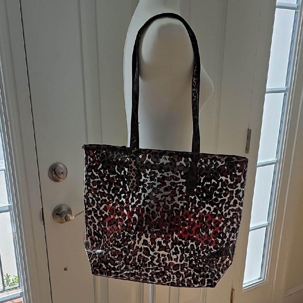 Kendall & Kylie Leopard Print Tote. Brand Name In Red Letters. NWT - Picture 11 of 11